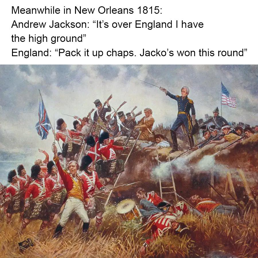 a battle of new orleans meme